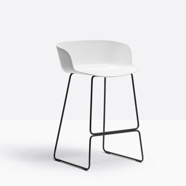 BABILA High Stool PP/steel - TB Contract Furniture PEDRALI