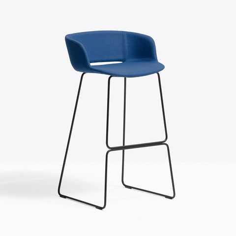 BABILA Bar Stool Upholstered/steel - TB Contract Furniture