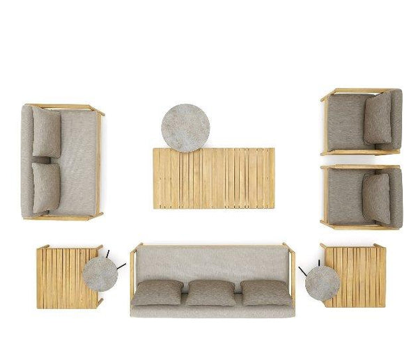 Bali 3 seater sofa - TB Contract Furniture VARASCHIN