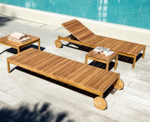 Barcode Chaise Lounge no cushion - TB Contract Furniture VARASCHIN