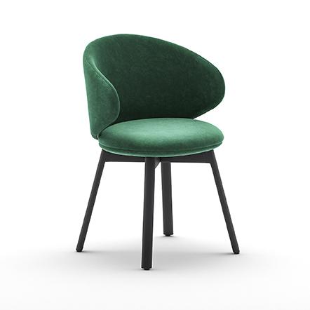 BELLE 4 WL Armchair - TB Contract Furniture ARRMET