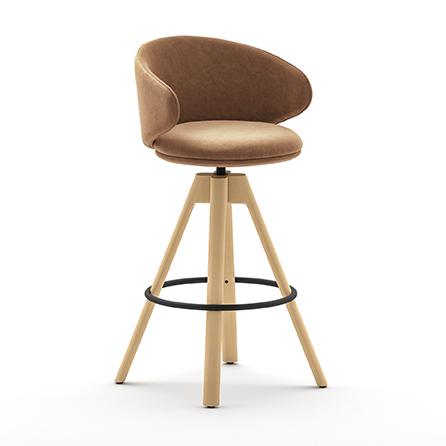 BELLE Swivel Stool - TB Contract Furniture