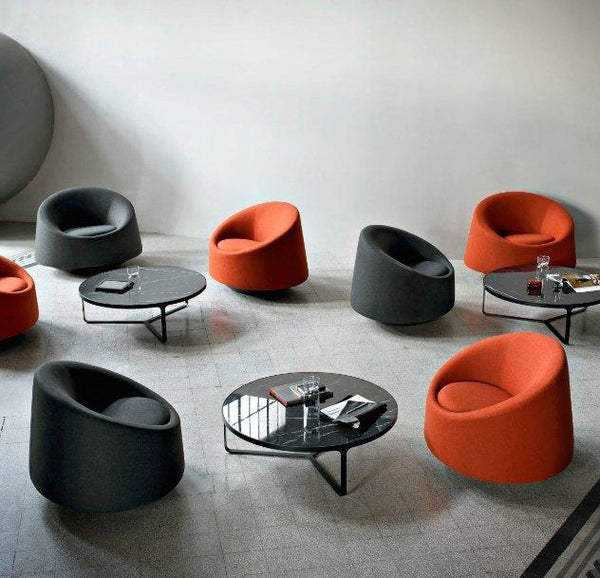 Crystal Round Armchair 96cm - TB Contract Furniture TACCHINI