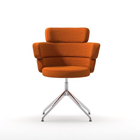 DAM XL SP Swivel Armchair - TB Contract Furniture