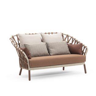 Emma Cross 2 seater Sofa - TB Contract Furniture Varaschin