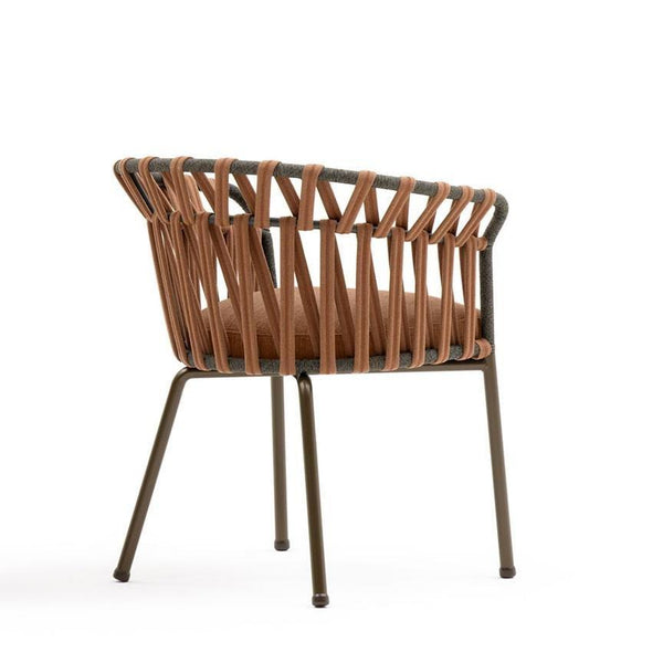 EMMA Cross Dining Armchair - TB Contract Furniture VARASCHIN