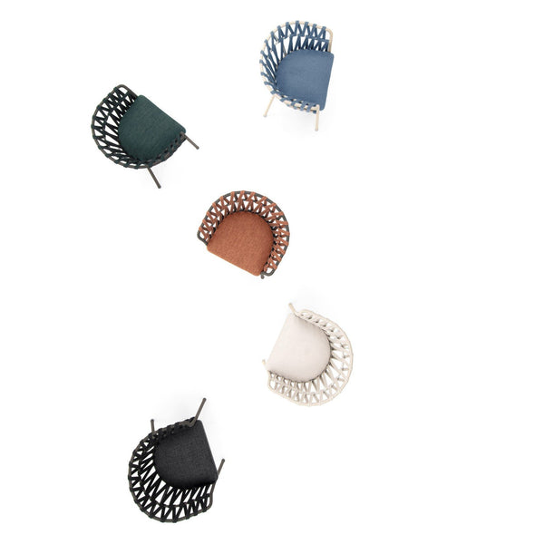 EMMA Cross Dining Armchair - TB Contract Furniture VARASCHIN