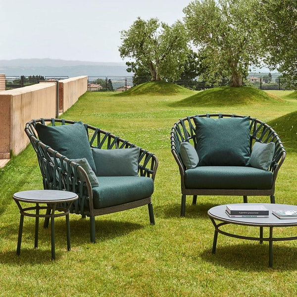 Emma Cross Lounge Chair - TB Contract Furniture Varaschin