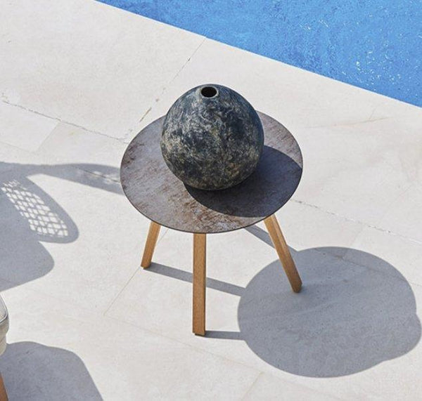 EMMA D50 Coffee Table w/aluminum legs, hpl - TB Contract Furniture VARASCHIN