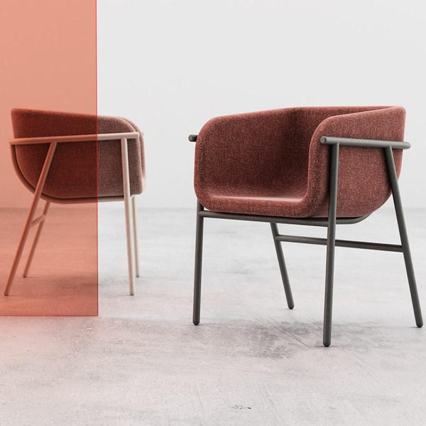 FLORA Armchair with seat cushion - TB Contract Furniture CHAIRS&MORE