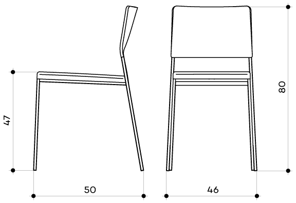 HAT Side Chair - TB Contract Furniture ARRMET