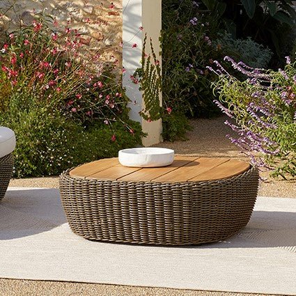 Heritage Square Woven Coffee Table - TB Contract Furniture POINT