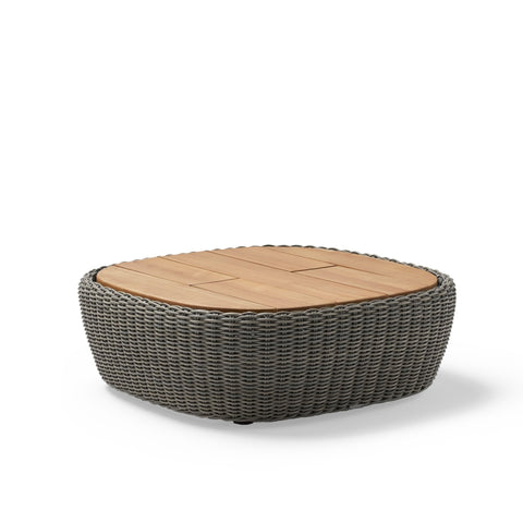 Heritage Square Woven Coffee Table - TB Contract Furniture