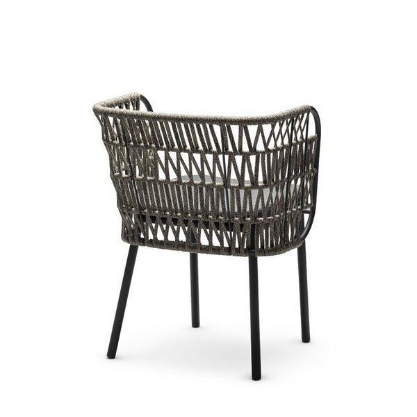 Jujube Dining Armchair w/marine rope back seat - TB Contract Furniture CHAIRS&MORE