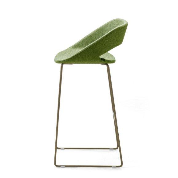 KABIRA Fabric Sled Stool - TB Contract Furniture ARRMET