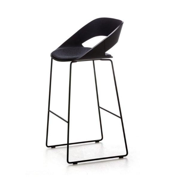 KABIRA Wood Sled Stool - TB Contract Furniture ARRMET