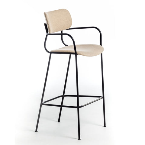 Kiyumi Fabric Barstool - TB Contract Furniture