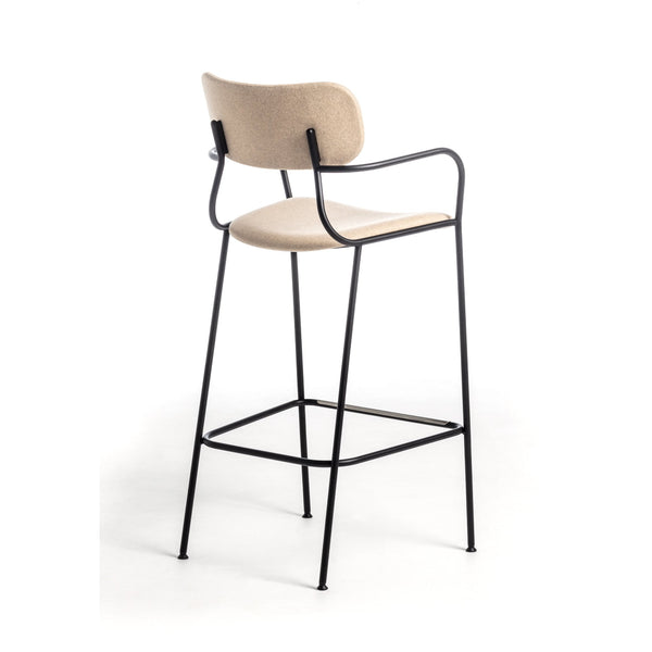 Kiyumi Fabric Barstool - TB Contract Furniture ARRMET