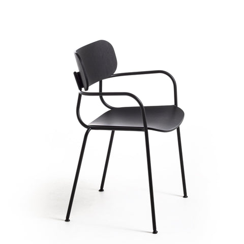 Kiyumi Wood Armchair - TB Contract Furniture