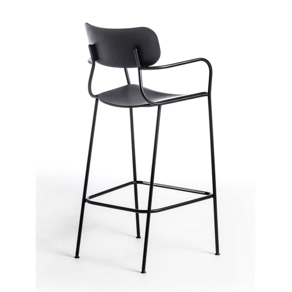 Kiyumi Wood Barstool - TB Contract Furniture ARRMET