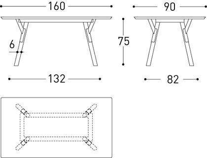 LINK Dining Table - TB Contract Furniture VARASCHIN