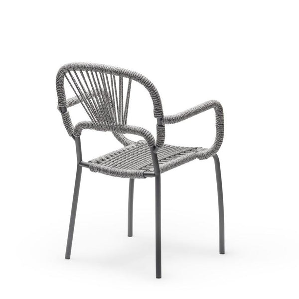 Moyo Steel Frame Chair w/marine rope - TB Contract Furniture CHAIRS&MORE