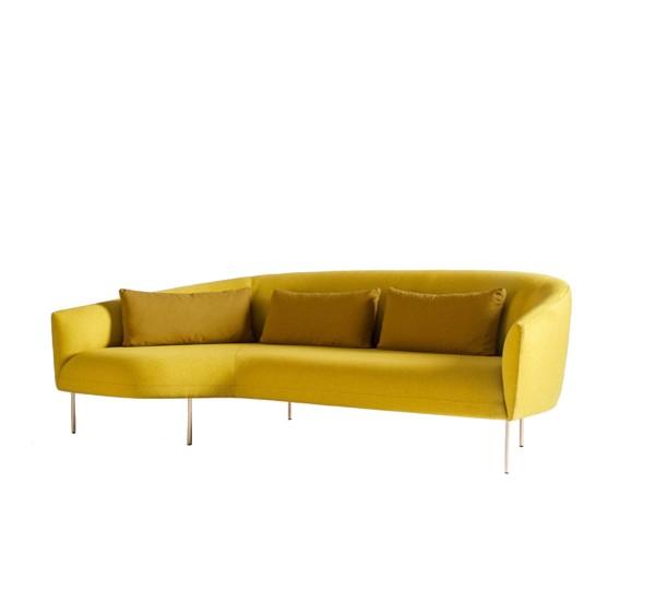 Roma Sofa Chaise Lounge - TB Contract Furniture TACCHINI