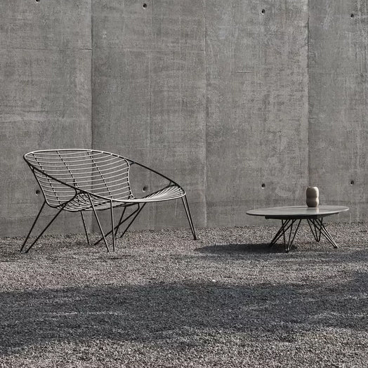 WIRE 2 seater Bench - TB Contract Furniture JOLI