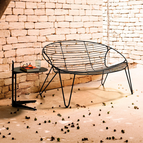 WIRE 2 seater Bench - TB Contract Furniture JOLI